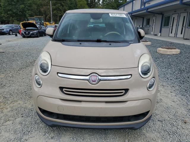 ZFBCFABHXEZ027099 - 2014 FIAT 500L EASY TAN photo 5