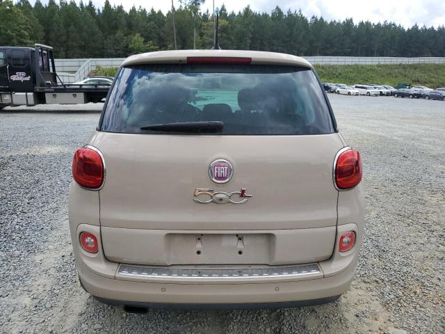 ZFBCFABHXEZ027099 - 2014 FIAT 500L EASY TAN photo 6