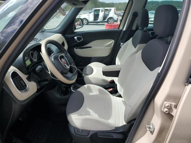 ZFBCFABHXEZ027099 - 2014 FIAT 500L EASY TAN photo 7
