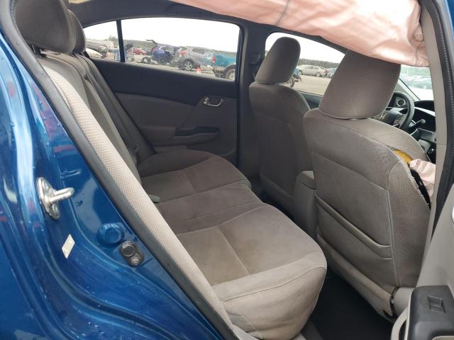 2HGFB2F8XCH585491 - 2012 HONDA CIVIC EX BLUE photo 10