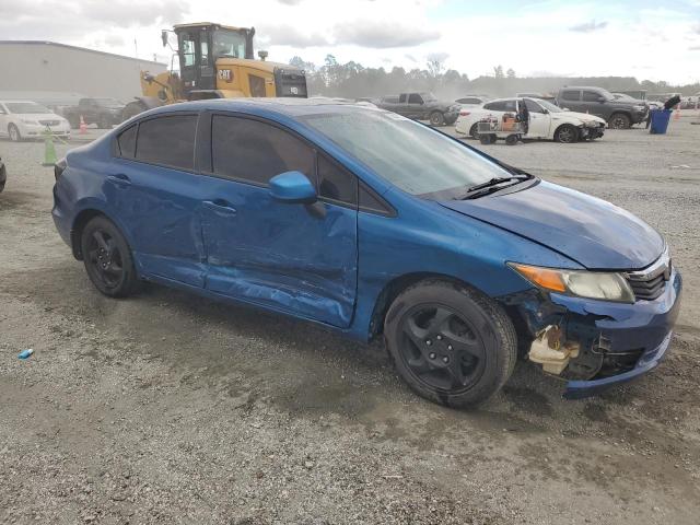 2HGFB2F8XCH585491 - 2012 HONDA CIVIC EX BLUE photo 4