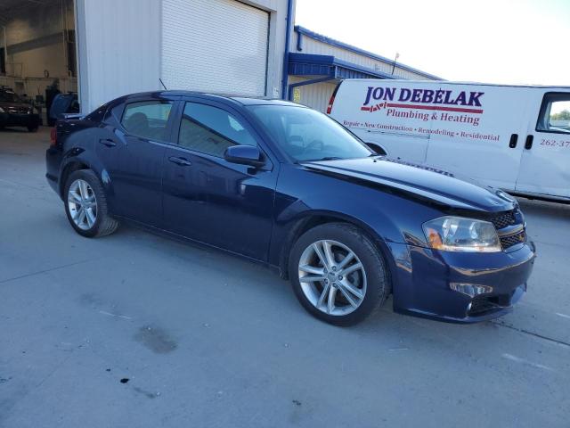 1C3CDZCB4EN226365 - 2014 DODGE AVENGER SXT 蓝色 照片 4