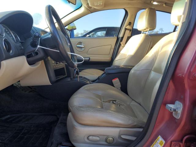 2G2WR554661161723 - 2006 PONTIAC GRAND PRIX GT Бордовый фото 7