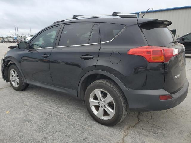 2T3WFREV7DW024573 - 2013 TOYOTA RAV4 XLE BLACK photo 2