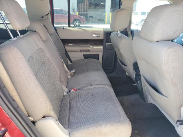 2FMGK5CC3BBD24911 - 2011 FORD FLEX SEL RED photo 11