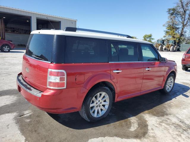 2FMGK5CC3BBD24911 - 2011 FORD FLEX SEL RED photo 3