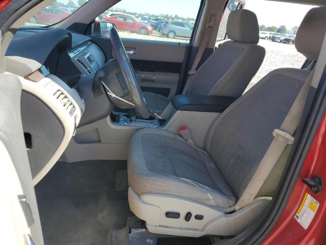 2FMGK5CC3BBD24911 - 2011 FORD FLEX SEL RED photo 7
