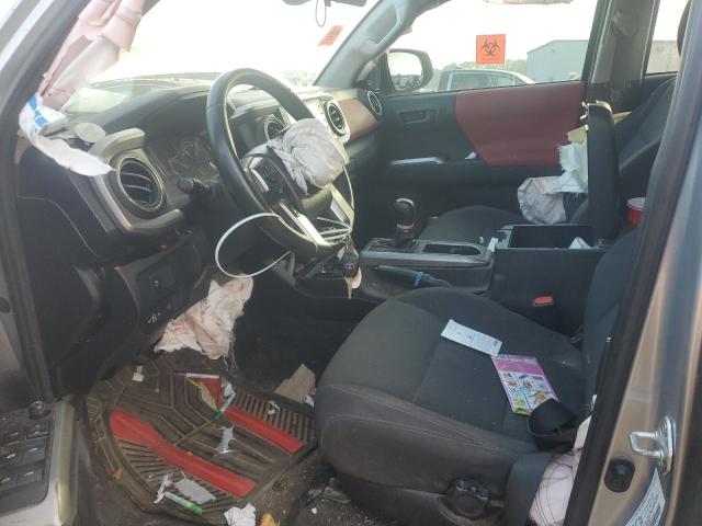 3TYAX5GN3MT023181 - 2021 TOYOTA TACOMA DOUBLE CAB Silber Foto 7