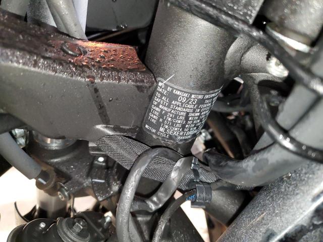 ML5EXER18RDAC3034 - 2024 KAWASAKI EX650 R GREEN photo 9