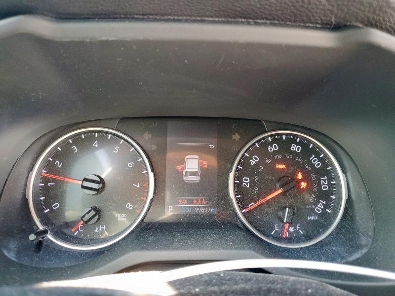 JTMH1RFV8KJ007430 - 2019 TOYOTA RAV4 LE Մոխրագույն լուսանկար 9