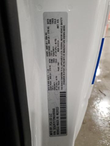 3C6JR7ET2NG205948 - 2022 RAM 1500 CLASS SLT თეთრი ფოტო 12