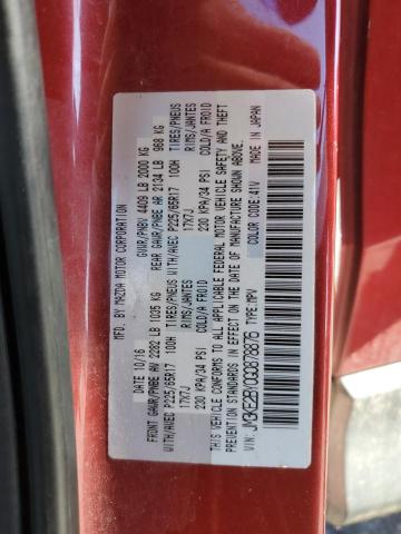 JM3KE2BY0G0878876 - 2016 MAZDA CX-5 SPORT RED photo 13