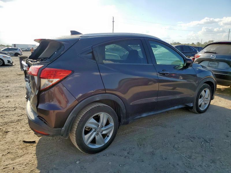 3CZRU5H57KM705137 - 2019 HONDA HR-V EX كستنائي صورة 3