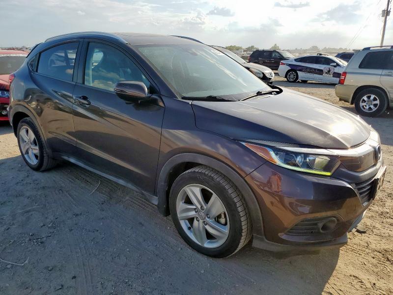 3CZRU5H57KM705137 - 2019 HONDA HR-V EX كستنائي صورة 4