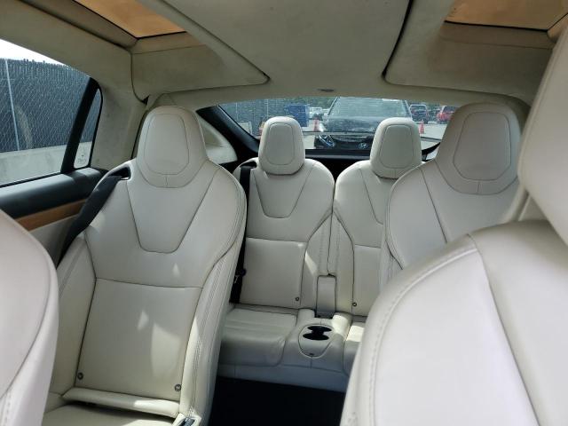 5YJXCBE28KF151653 - 2019 TESLA MODEL X ლურჯი ფოტო 10