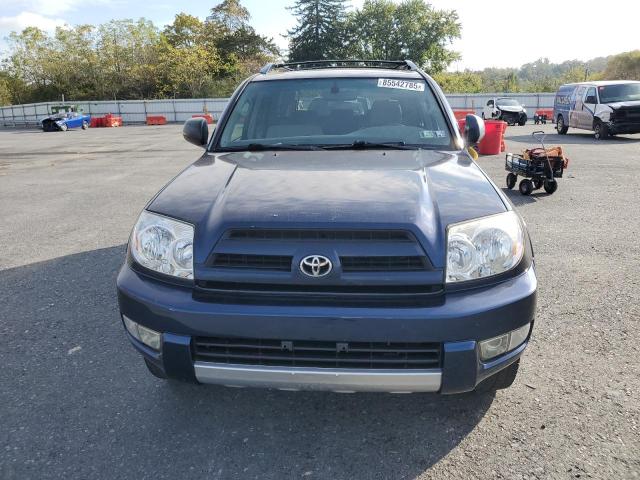 JTEBU14R148028467 - 2004 TOYOTA 4RUNNER SR5 BLUE photo 5