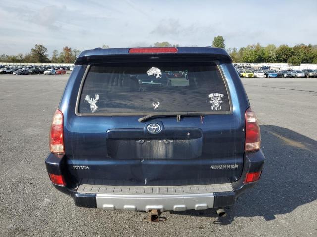 JTEBU14R148028467 - 2004 TOYOTA 4RUNNER SR5 BLUE photo 6