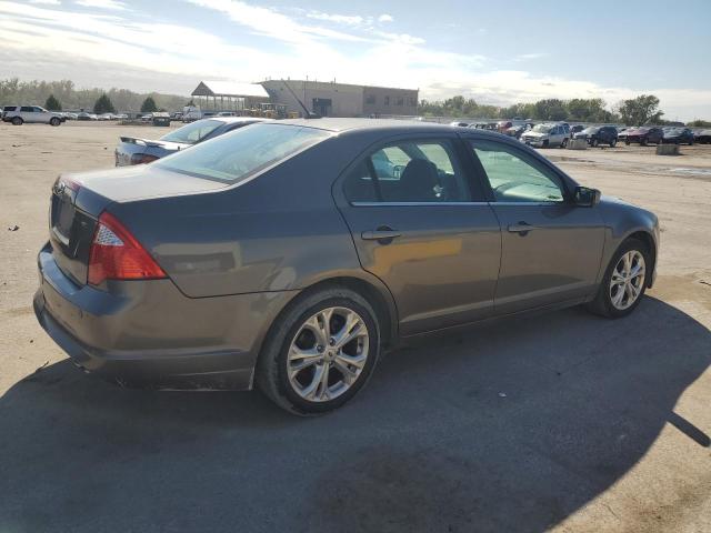 3FAHP0HA3CR306907 - 2012 FORD FUSION SE GRAY photo 3