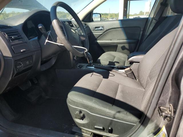 3FAHP0HA3CR306907 - 2012 FORD FUSION SE GRAY photo 7