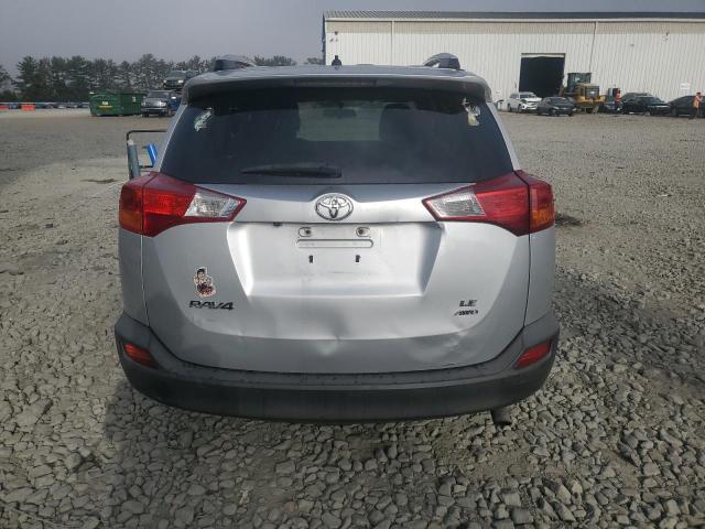 2T3BFREV9DW043351 - 2013 TOYOTA RAV4 LE ვერცხლისფერი ფოტო 6