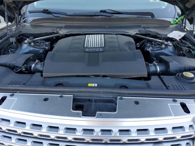SALGS2WF2EA161492 - 2014 LAND ROVER RANGE ROVE HSE GRAY photo 11