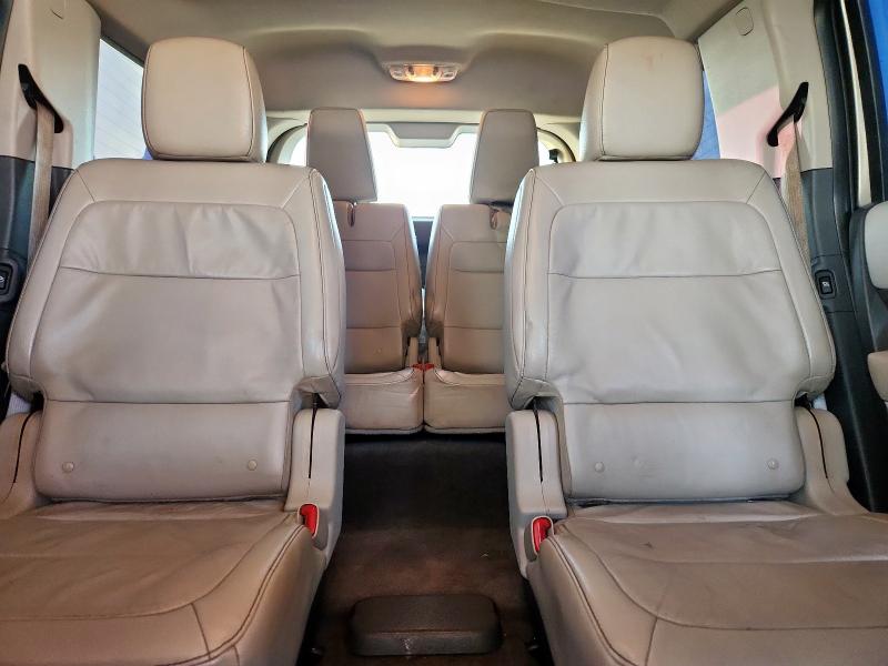 2FMGK5CC6CBD05643 - 2012 FORD FLEX SEL BROWN photo 10