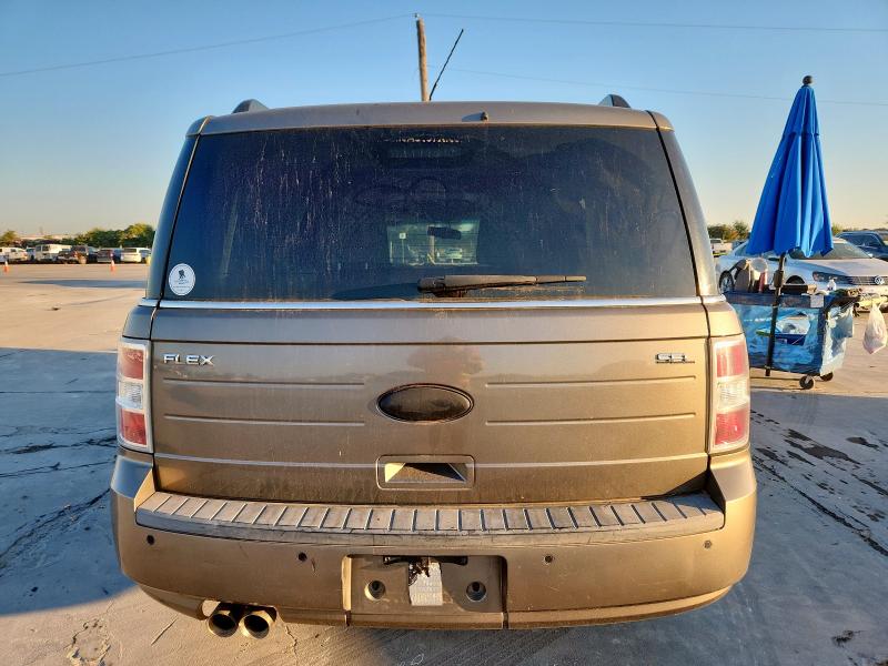 2FMGK5CC6CBD05643 - 2012 FORD FLEX SEL BROWN photo 6