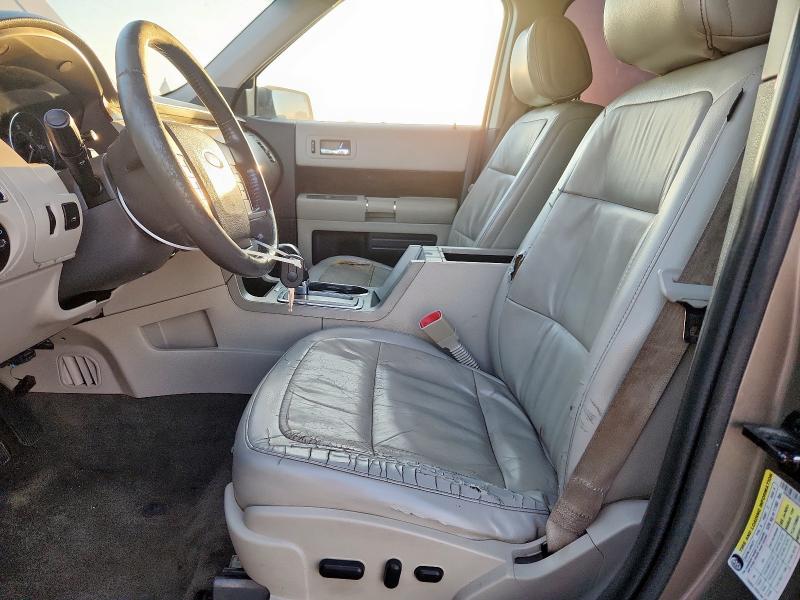 2FMGK5CC6CBD05643 - 2012 FORD FLEX SEL BROWN photo 7