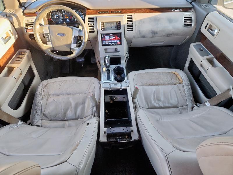 2FMGK5CC6CBD05643 - 2012 FORD FLEX SEL BROWN photo 8