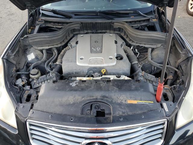 JNKAJ09F38M353604 - 2008 INFINITI EX35 BASE BLACK photo 12