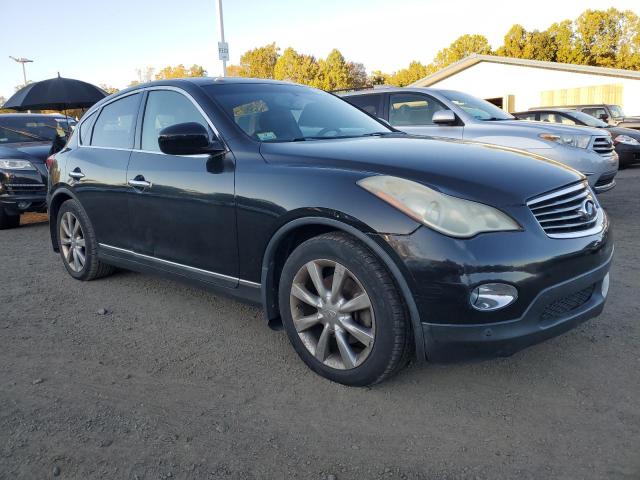 JNKAJ09F38M353604 - 2008 INFINITI EX35 BASE BLACK photo 4