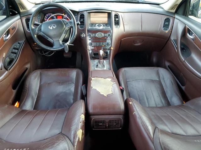 JNKAJ09F38M353604 - 2008 INFINITI EX35 BASE BLACK photo 8