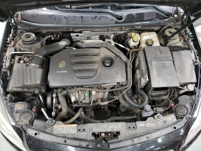 W04GX5GV7B1054119 - 2011 BUICK REGAL CXL BLACK photo 11