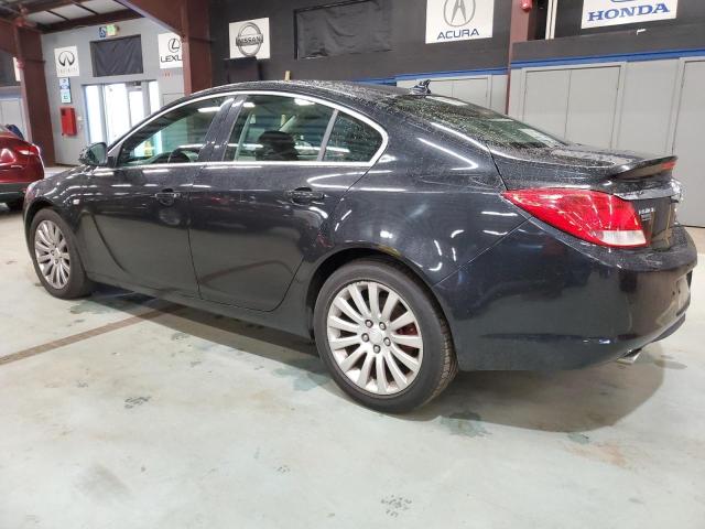 W04GX5GV7B1054119 - 2011 BUICK REGAL CXL BLACK photo 2