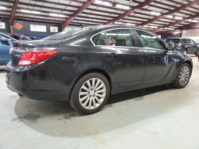 W04GX5GV7B1054119 - 2011 BUICK REGAL CXL BLACK photo 3