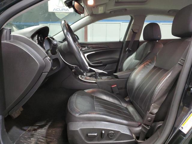 W04GX5GV7B1054119 - 2011 BUICK REGAL CXL BLACK photo 7