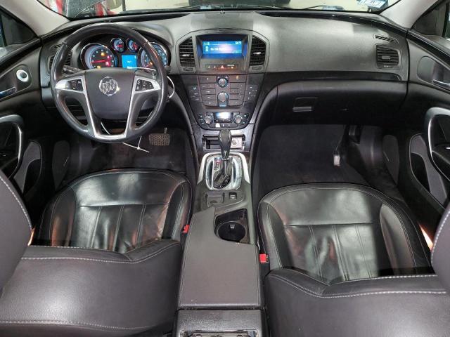 W04GX5GV7B1054119 - 2011 BUICK REGAL CXL BLACK photo 8