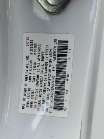 1HGCR2F52FA124843 - 2015 HONDA ACCORD SPORT 白色 照片 12