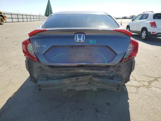 19XFC2F53GE003976 - 2016 HONDA CIVIC LX ნაცრისფერი ფოტო 6