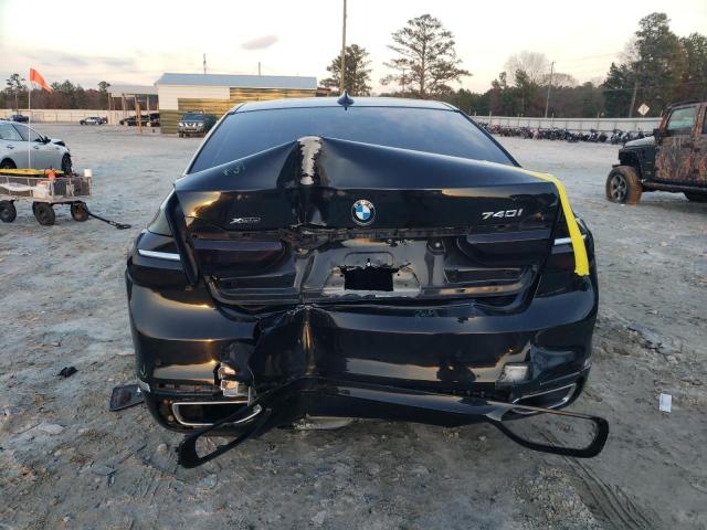 WBA7E4C55HGU99795 - 2017 BMW 740 XI BLACK photo 6