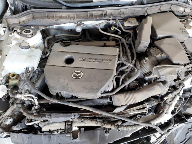 JM1BL1UF6B1391852 - 2011 MAZDA 3 I WHITE photo 11