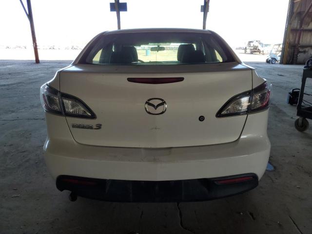 JM1BL1UF6B1391852 - 2011 MAZDA 3 I WHITE photo 6