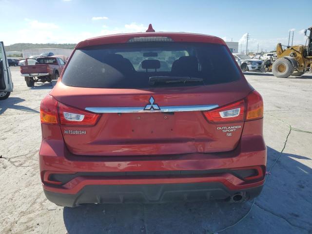 JA4AP4AU5KU011428 - 2019 MITSUBISHI OUTLANDER SE RED photo 6