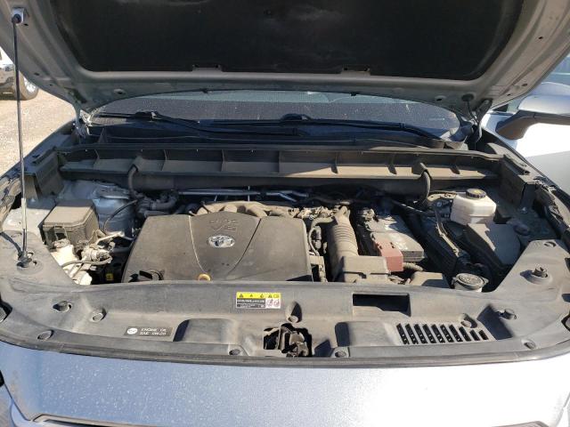 5TDGZRAHXLS500276 - 2020 TOYOTA HIGHLANDER XLE SILVER photo 12