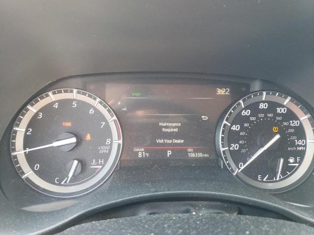 5TDGZRAHXLS500276 - 2020 TOYOTA HIGHLANDER XLE SILVER photo 9