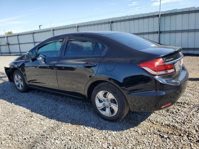 19XFB2F56EE254801 - 2014 HONDA CIVIC LX BLACK photo 2