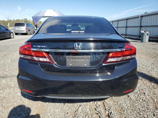 19XFB2F56EE254801 - 2014 HONDA CIVIC LX BLACK photo 6