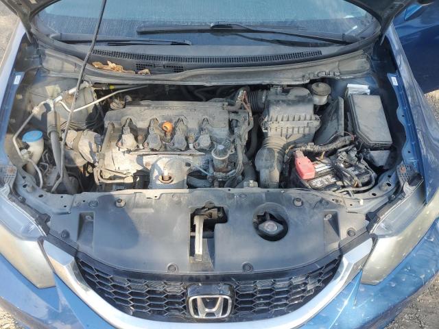 2HGFB2F59DH003680 - 2013 HONDA CIVIC LX BLUE photo 11