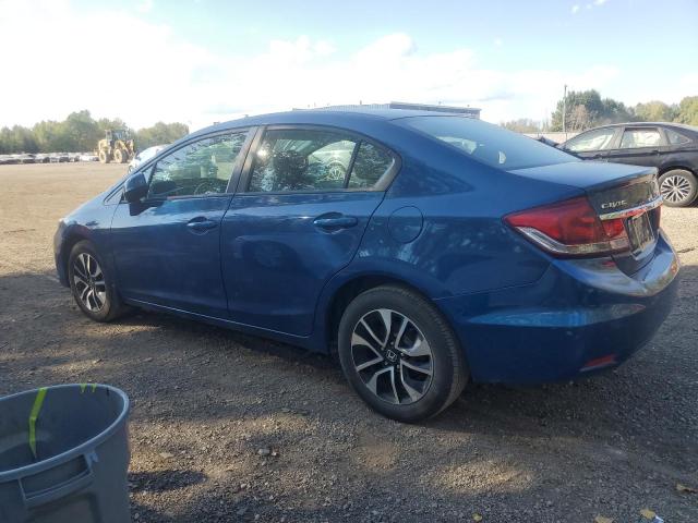 2HGFB2F59DH003680 - 2013 HONDA CIVIC LX BLUE photo 2