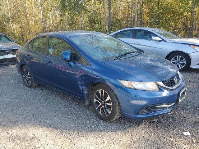 2HGFB2F59DH003680 - 2013 HONDA CIVIC LX BLUE photo 4